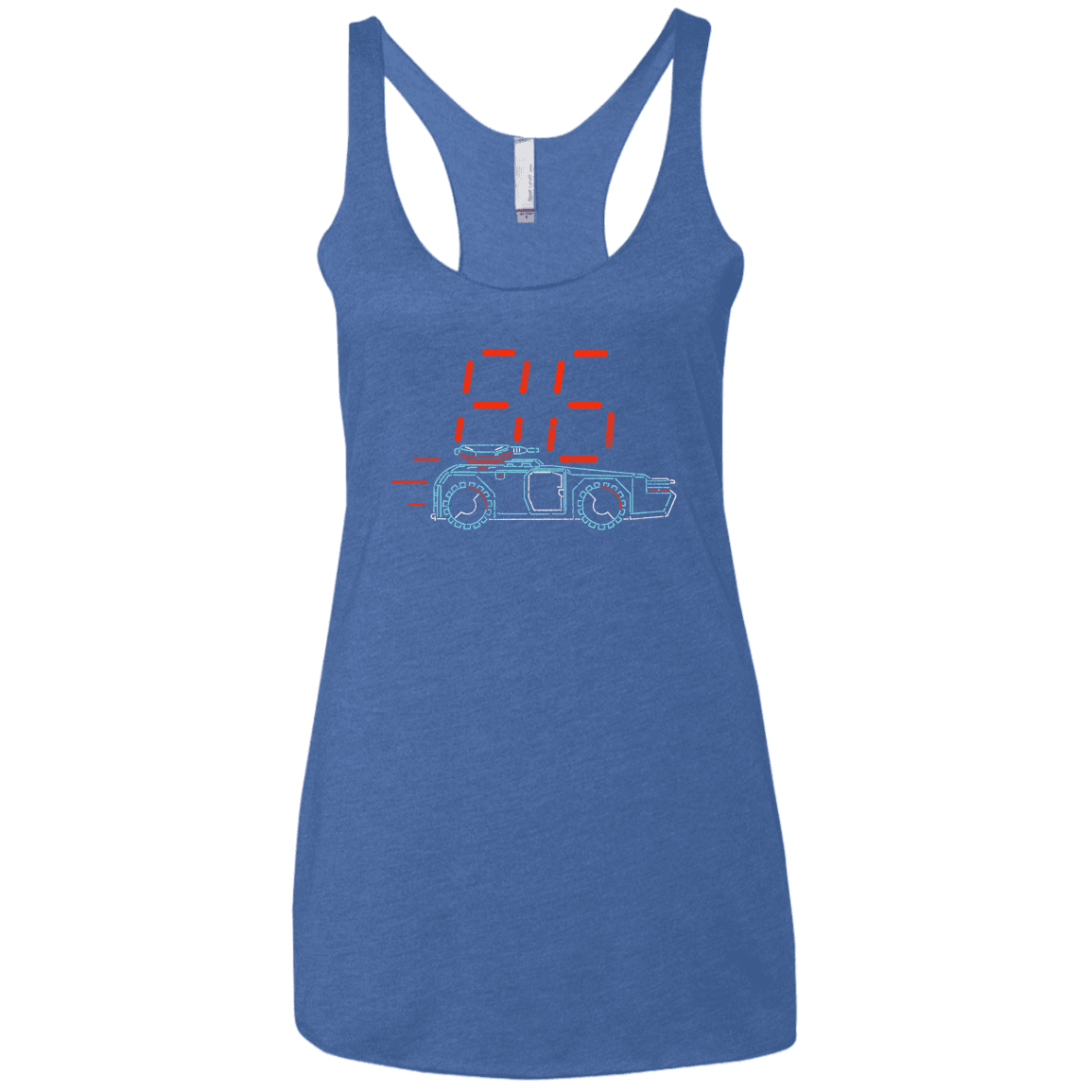 T-Shirts Vintage Royal / X-Small Aliens 86 Women's Triblend Racerback Tank