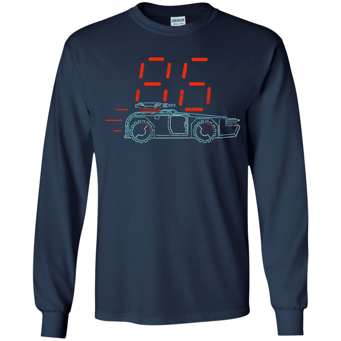 T-Shirts Navy / YS Aliens 86 Youth Long Sleeve T-Shirt