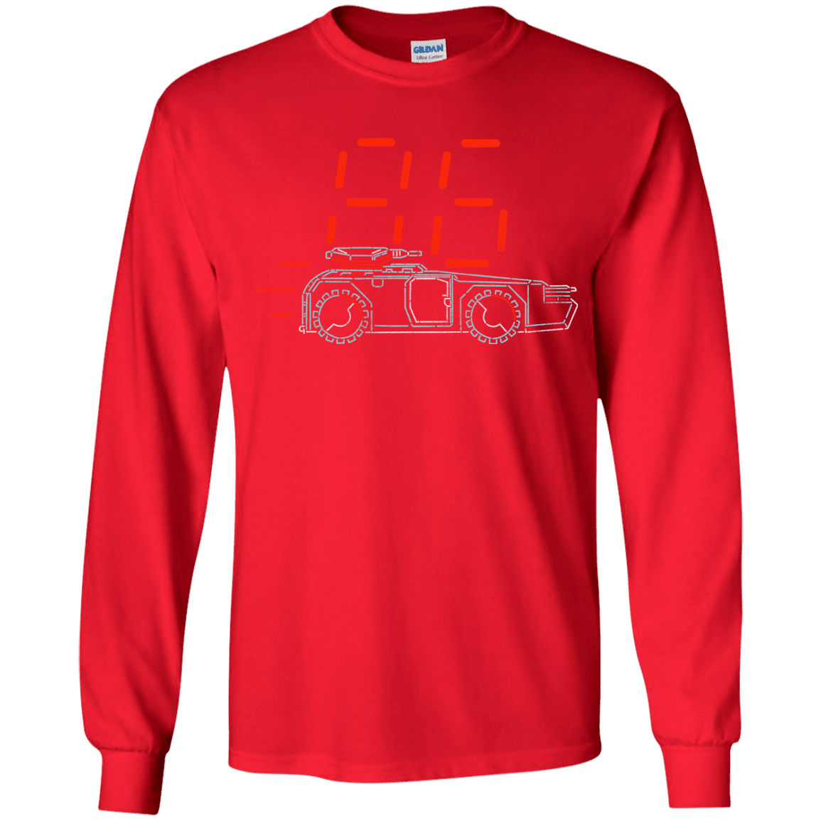 T-Shirts Red / YS Aliens 86 Youth Long Sleeve T-Shirt