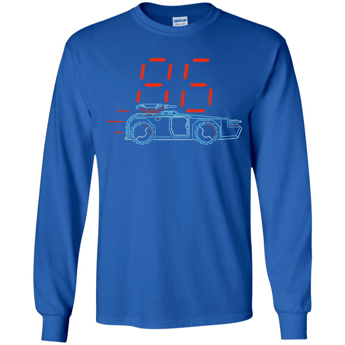 T-Shirts Royal / YS Aliens 86 Youth Long Sleeve T-Shirt