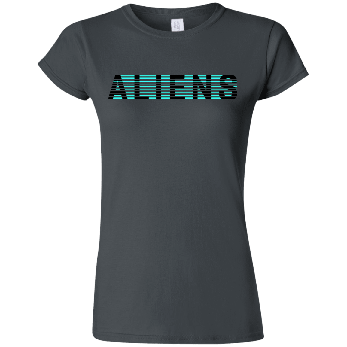 T-Shirts Charcoal / S Aliens Junior Slimmer-Fit T-Shirt