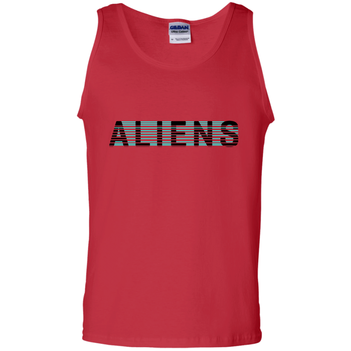 T-Shirts Red / S Aliens Men's Tank Top