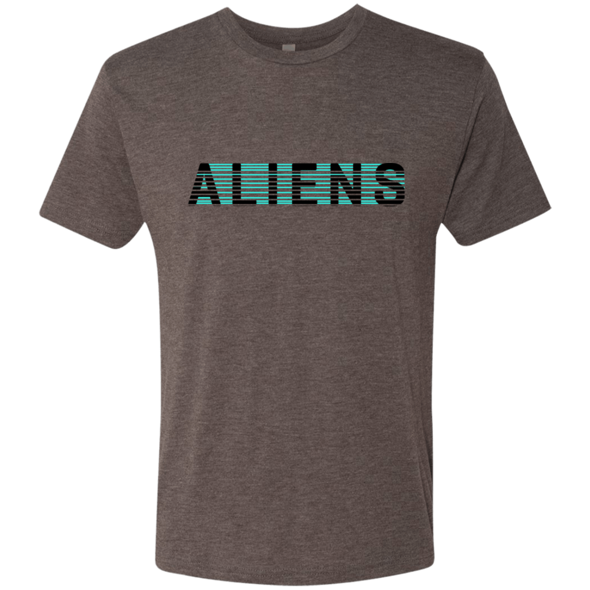 T-Shirts Macchiato / S Aliens Men's Triblend T-Shirt