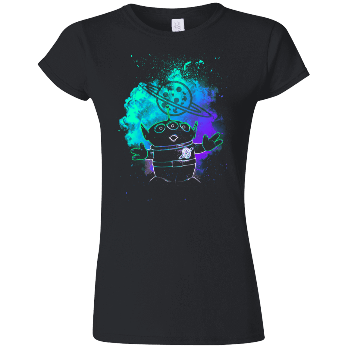 T-Shirts Black / S Aliens Soul Junior Slimmer-Fit T-Shirt