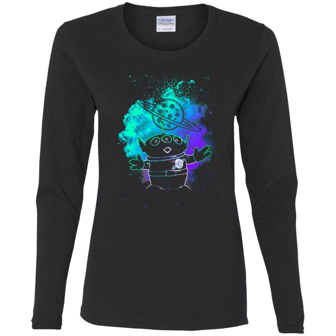 T-Shirts Black / S Aliens Soul Women's Long Sleeve T-Shirt