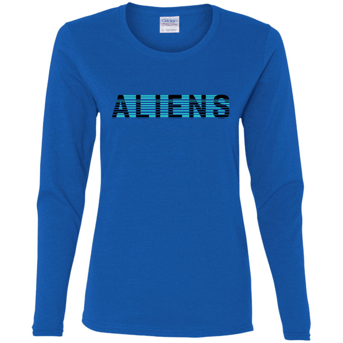 T-Shirts Royal / S Aliens Women's Long Sleeve T-Shirt