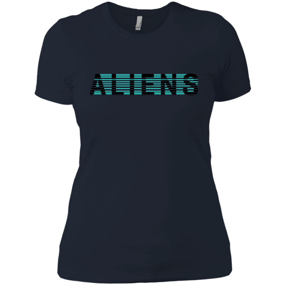 T-Shirts Midnight Navy / X-Small Aliens Women's Premium T-Shirt