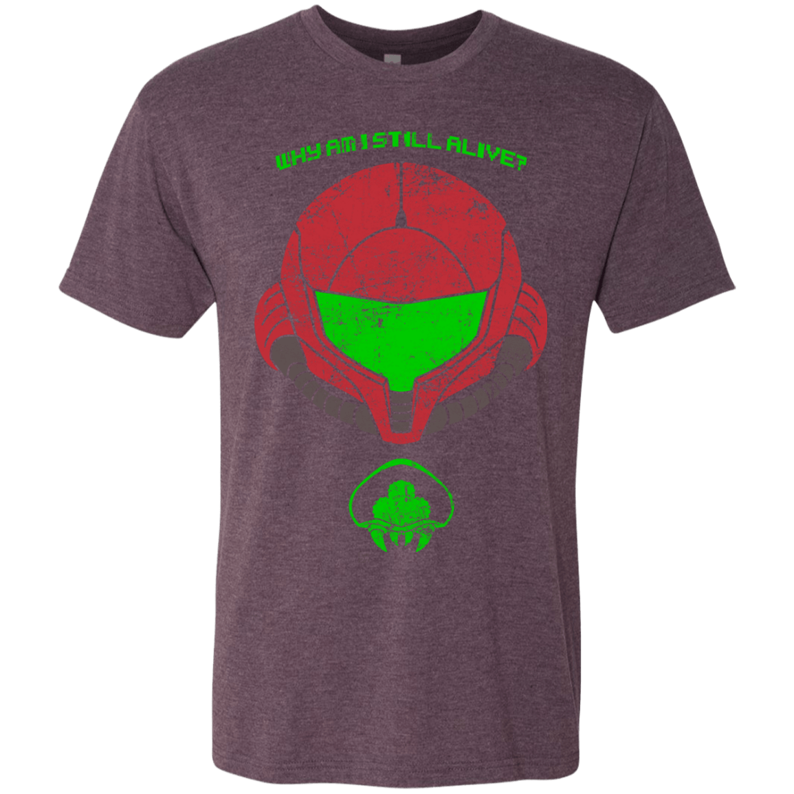 T-Shirts Vintage Purple / S Alive Men's Triblend T-Shirt