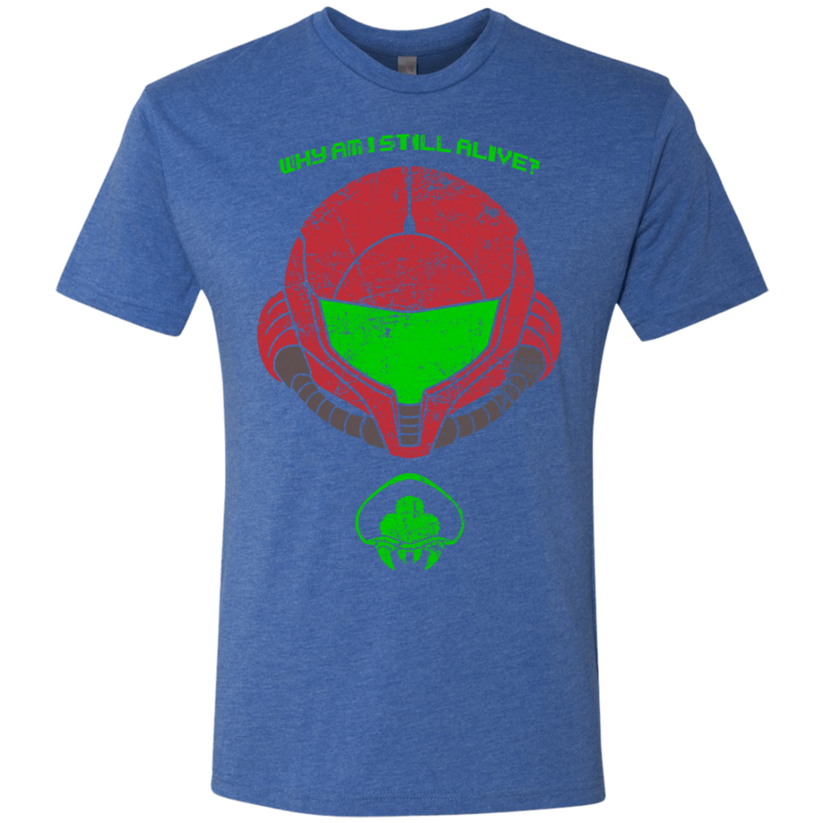 T-Shirts Vintage Royal / S Alive Men's Triblend T-Shirt