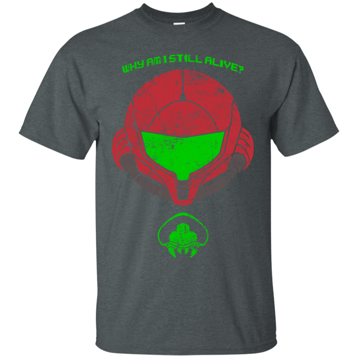 T-Shirts Dark Heather / S Alive T-Shirt