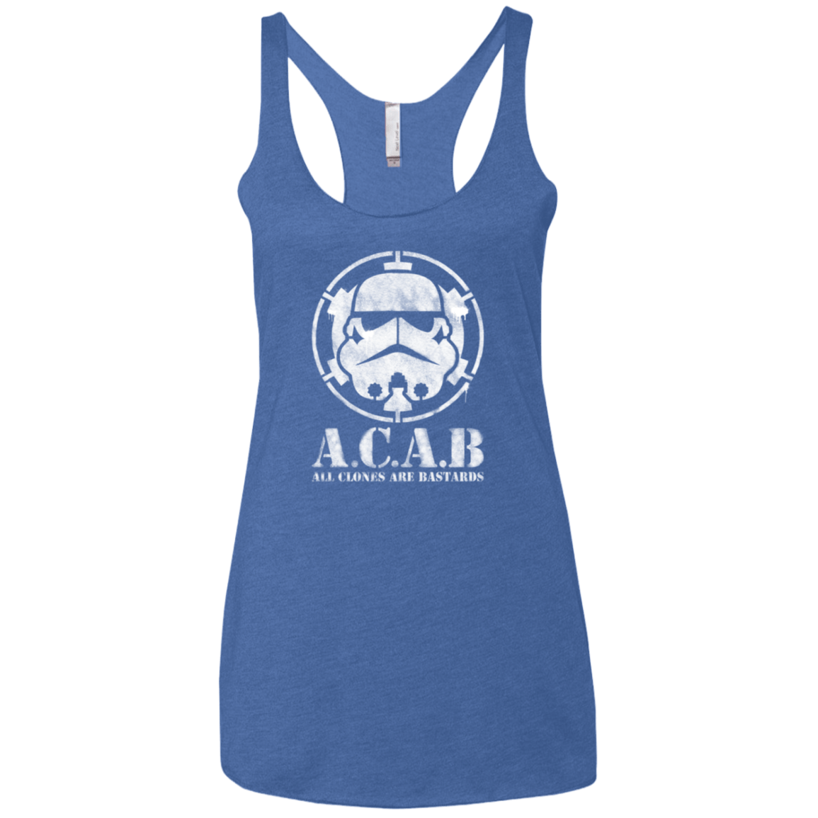 T-Shirts Vintage Royal / X-Small All clones Women's Triblend Racerback Tank