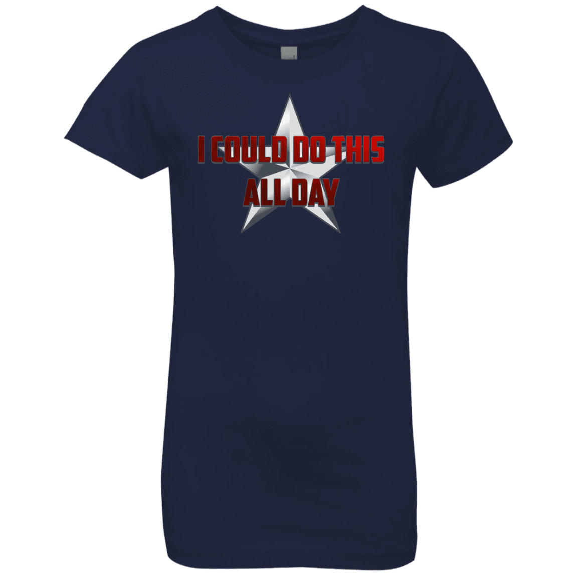T-Shirts Midnight Navy / YXS All Day Girls Premium T-Shirt