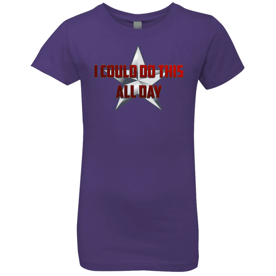 T-Shirts Purple Rush / YXS All Day Girls Premium T-Shirt