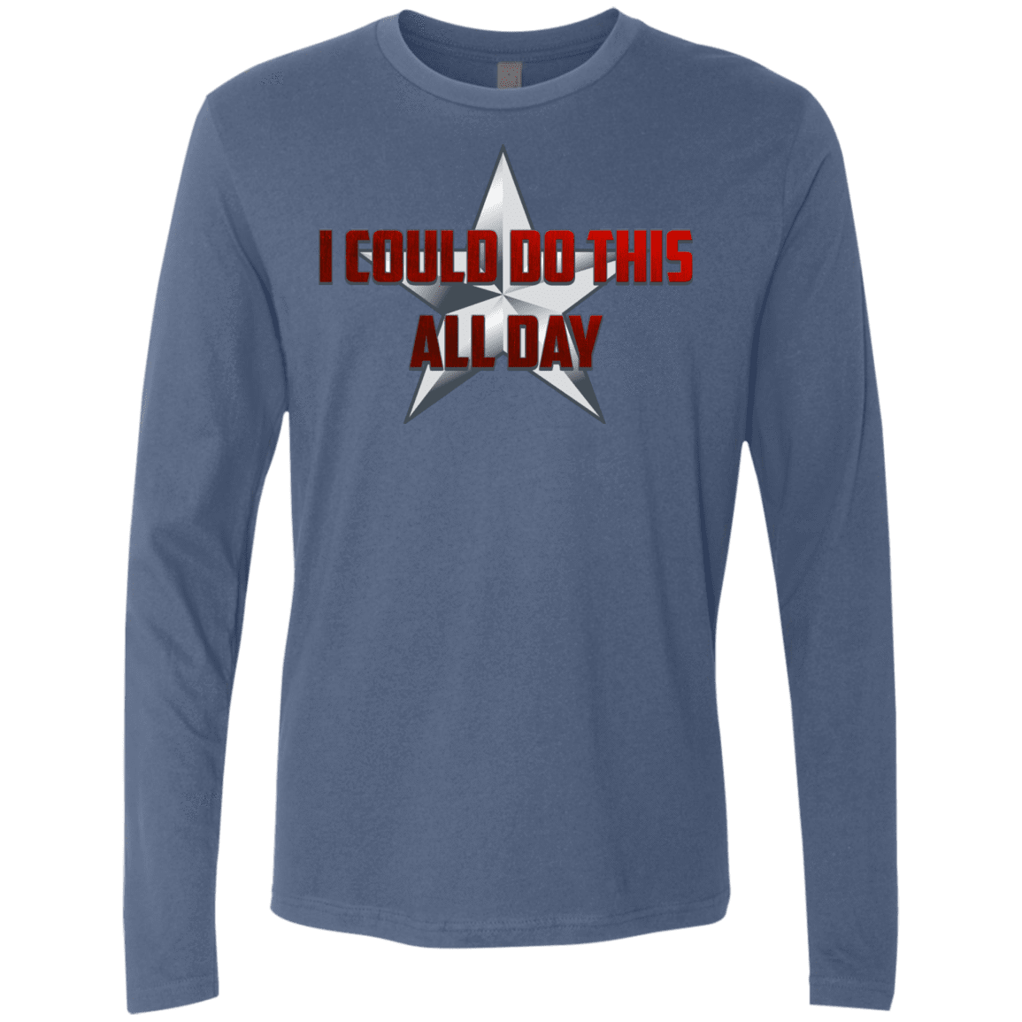T-Shirts Indigo / S All Day Men's Premium Long Sleeve