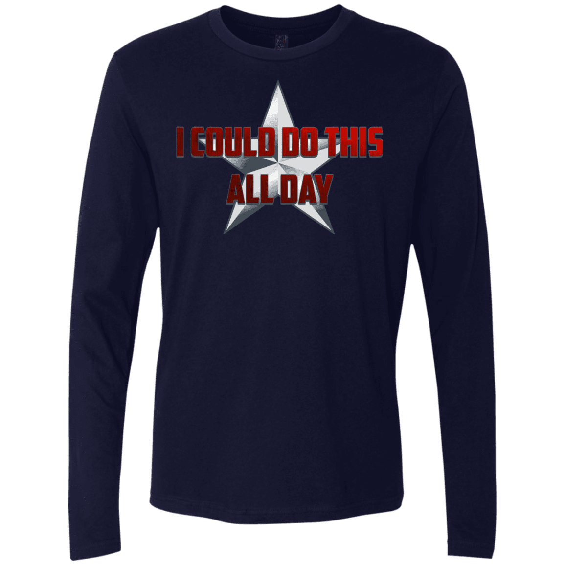 T-Shirts Midnight Navy / S All Day Men's Premium Long Sleeve