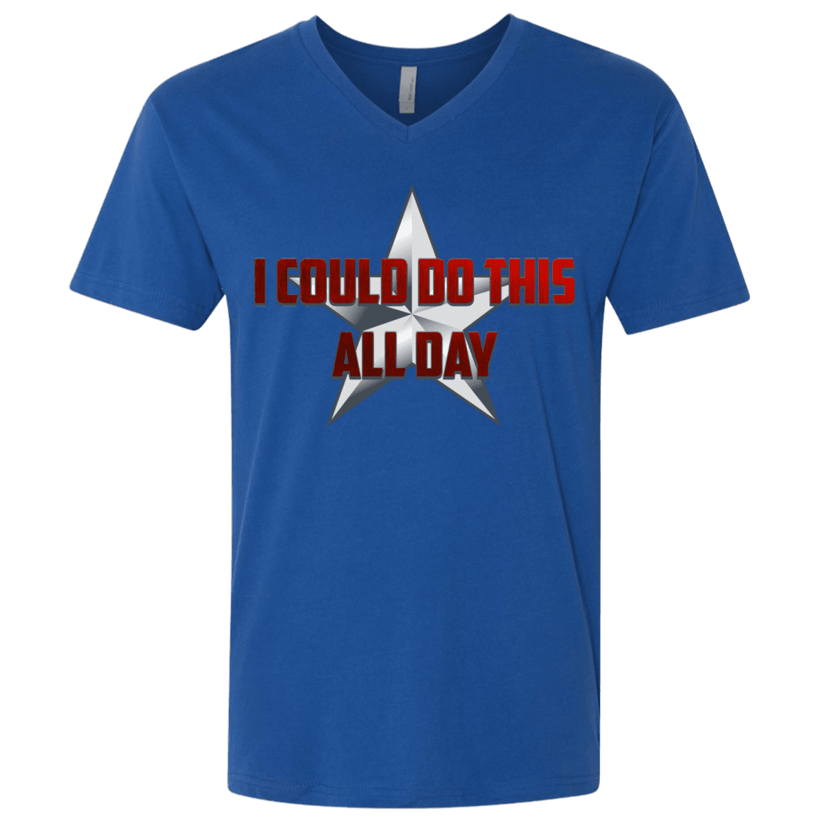 T-Shirts Royal / X-Small All Day Men's Premium V-Neck