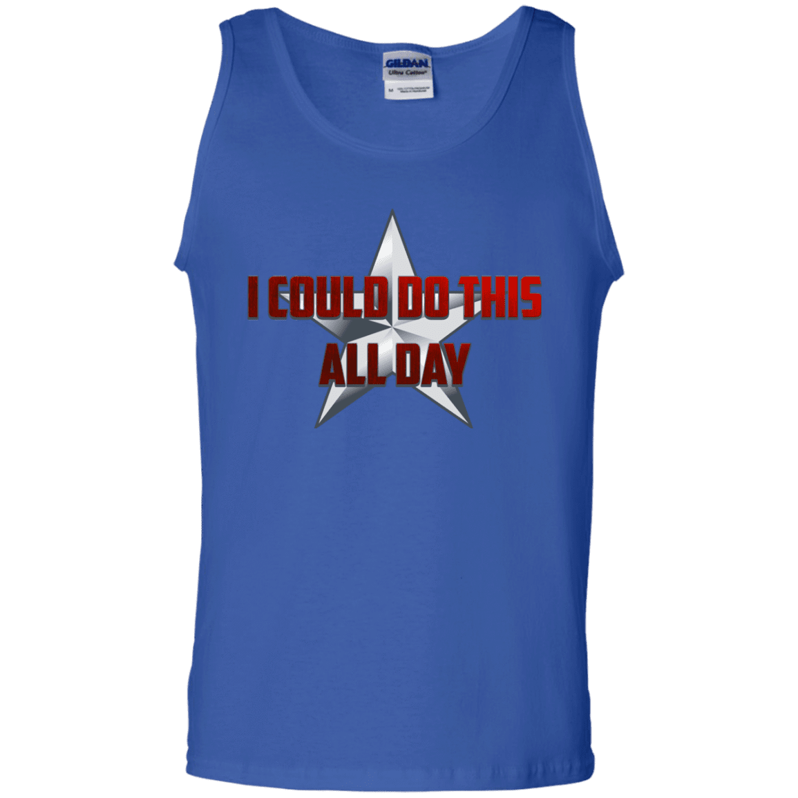 T-Shirts Royal / S All Day Men's Tank Top