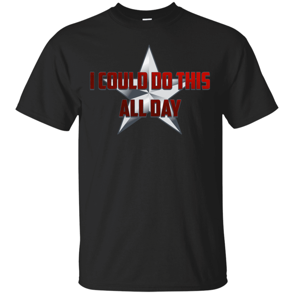 T-Shirts Black / S All Day T-Shirt