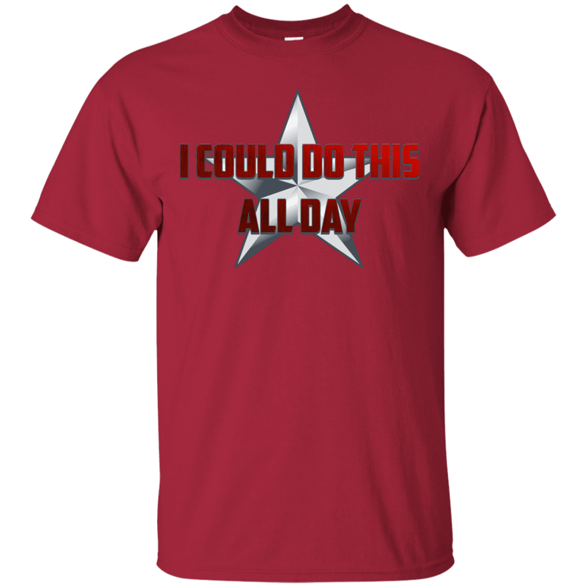 T-Shirts Cardinal / S All Day T-Shirt