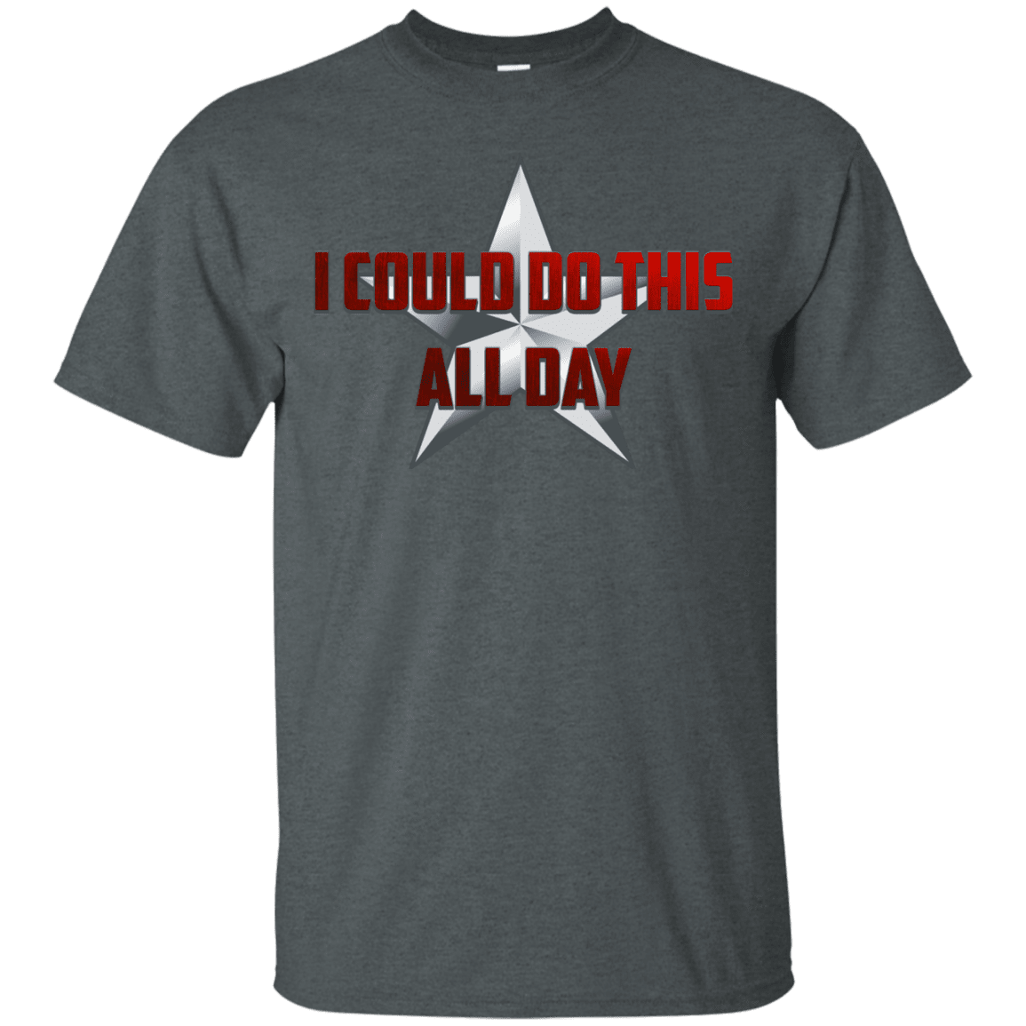 T-Shirts Dark Heather / S All Day T-Shirt