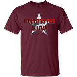T-Shirts Maroon / S All Day T-Shirt