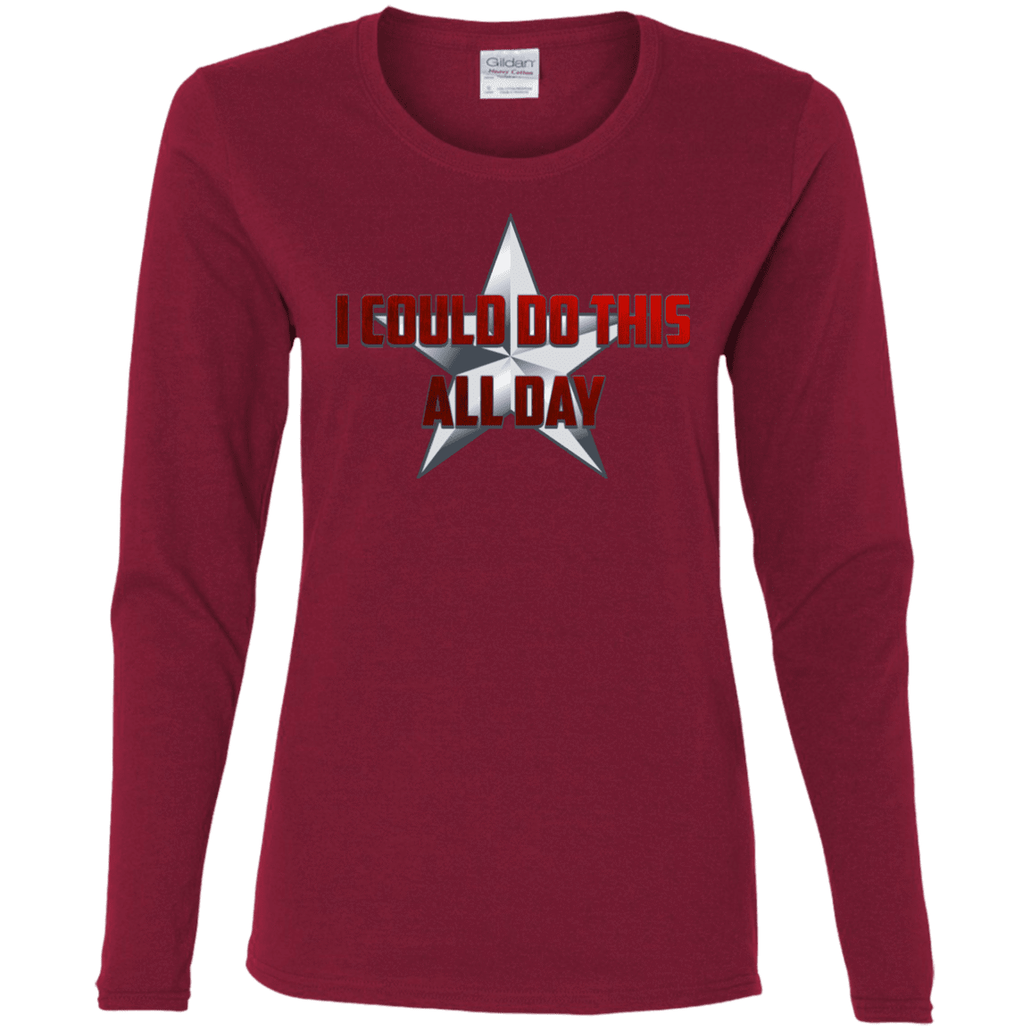 T-Shirts Cardinal / S All Day Women's Long Sleeve T-Shirt