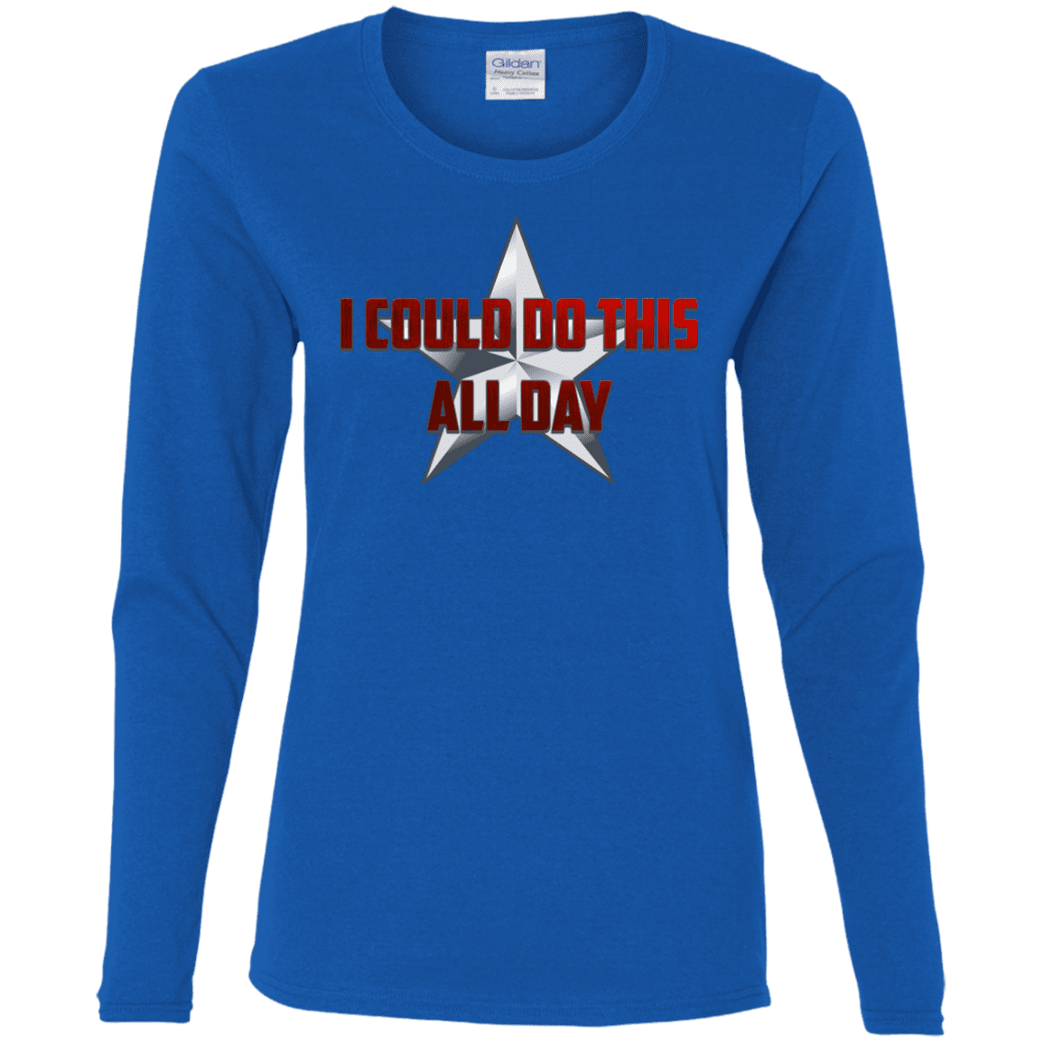 T-Shirts Royal / S All Day Women's Long Sleeve T-Shirt