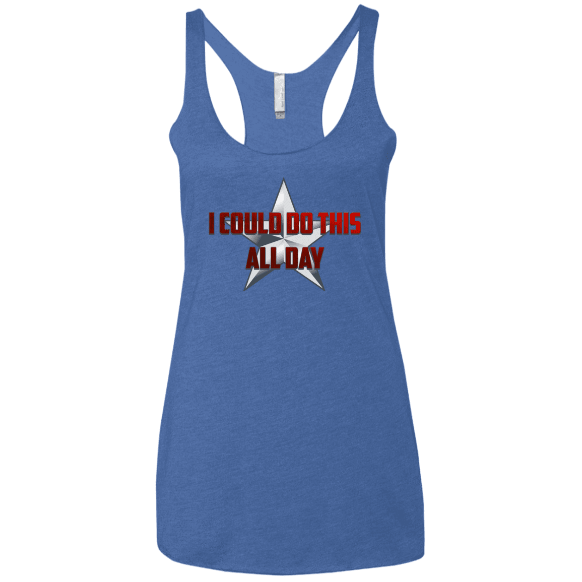 T-Shirts Vintage Royal / X-Small All Day Women's Triblend Racerback Tank