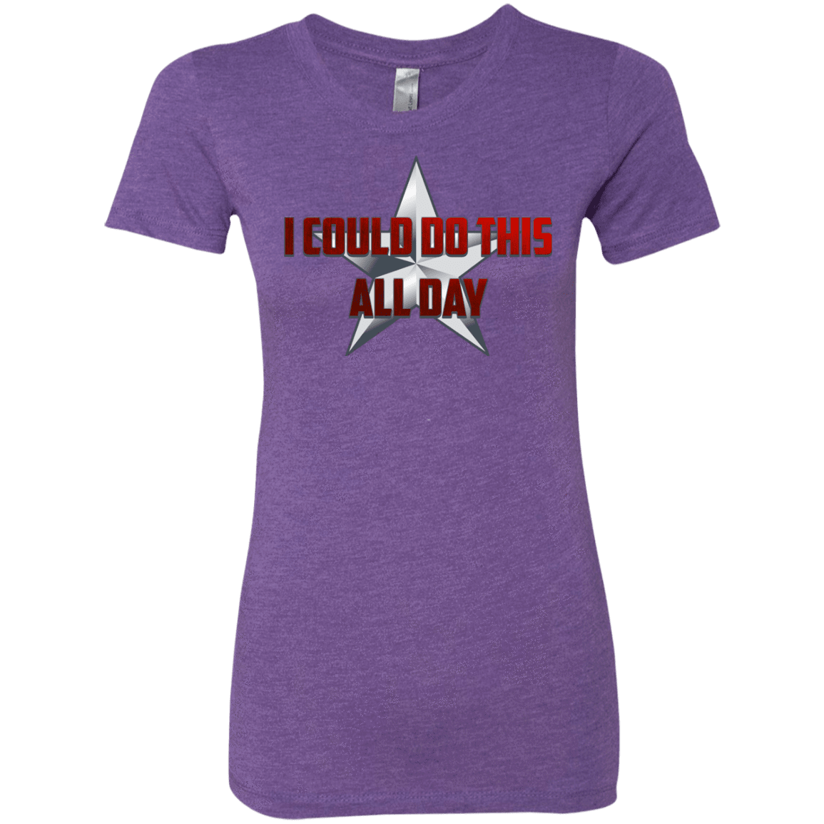 T-Shirts Purple Rush / S All Day Women's Triblend T-Shirt