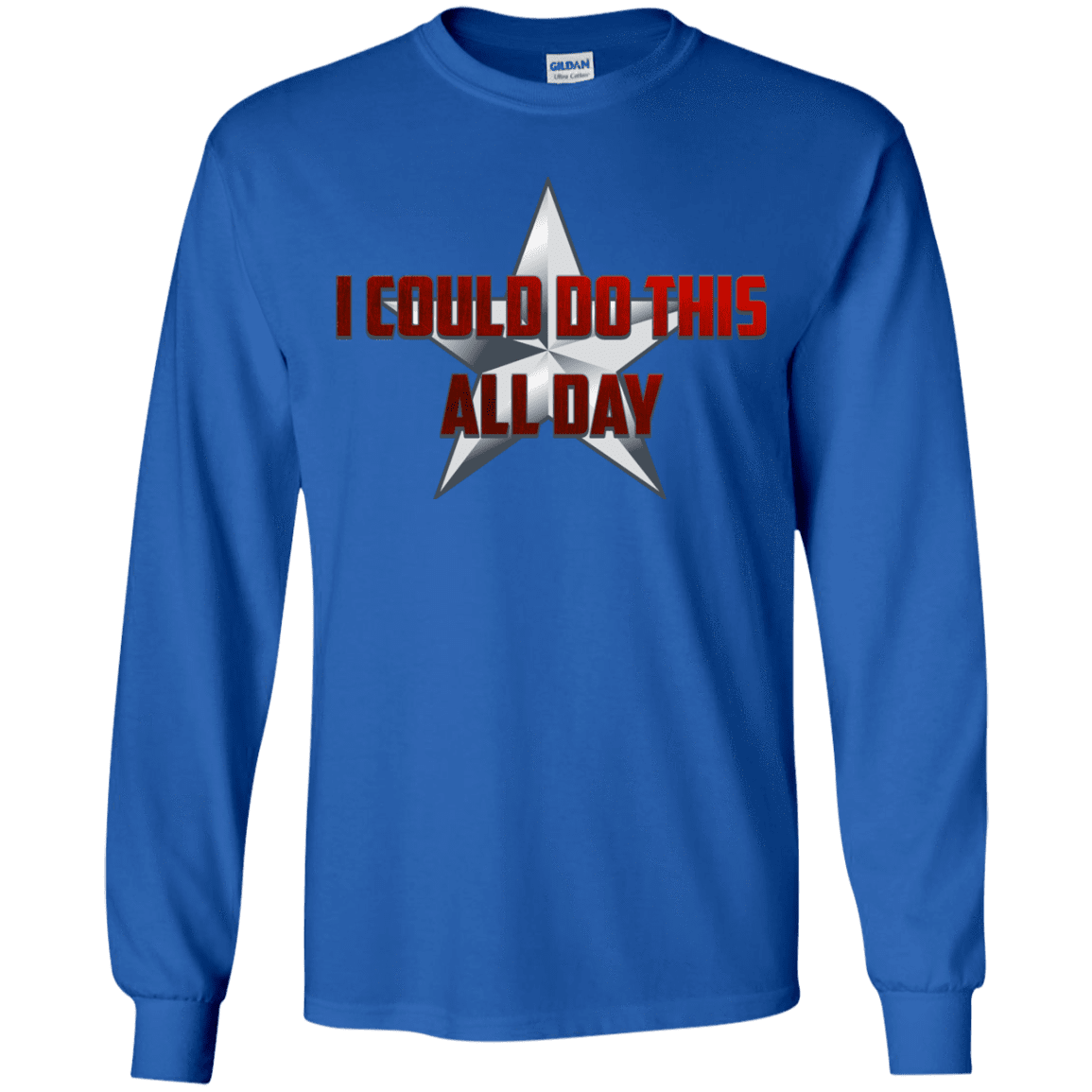 T-Shirts Royal / YS All Day Youth Long Sleeve T-Shirt