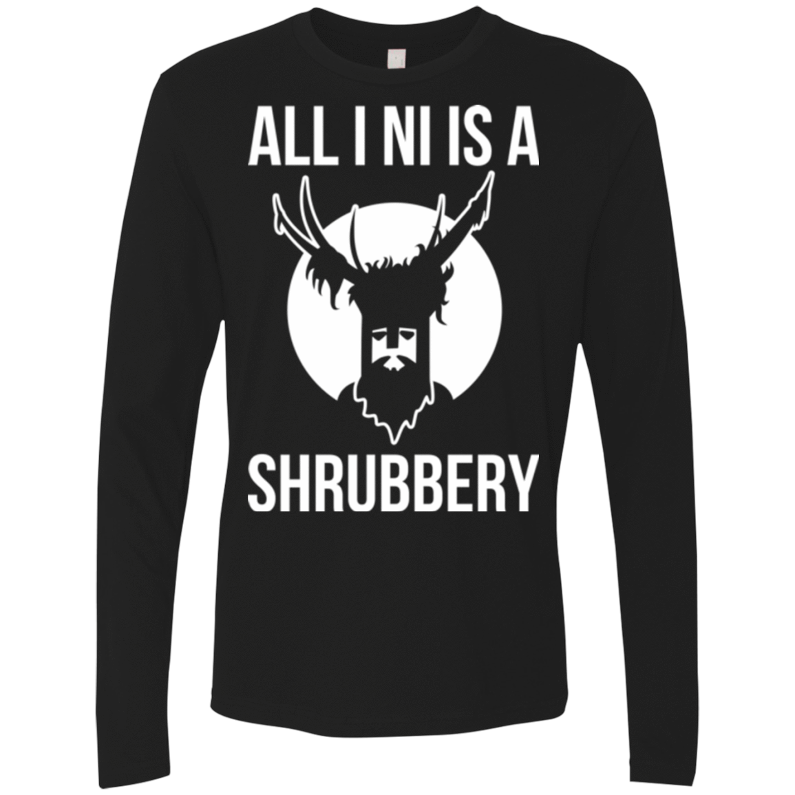 T-Shirts Black / Small All I Ni Men's Premium Long Sleeve