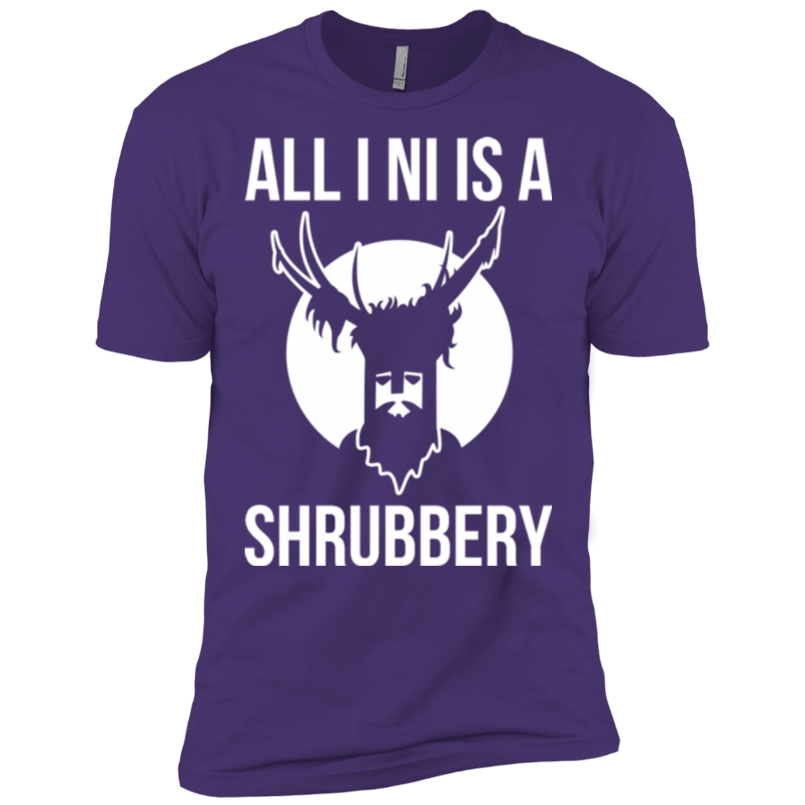 T-Shirts Purple / X-Small All I Ni Men's Premium T-Shirt