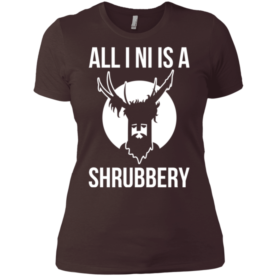 T-Shirts Dark Chocolate / X-Small All I Ni Women's Premium T-Shirt