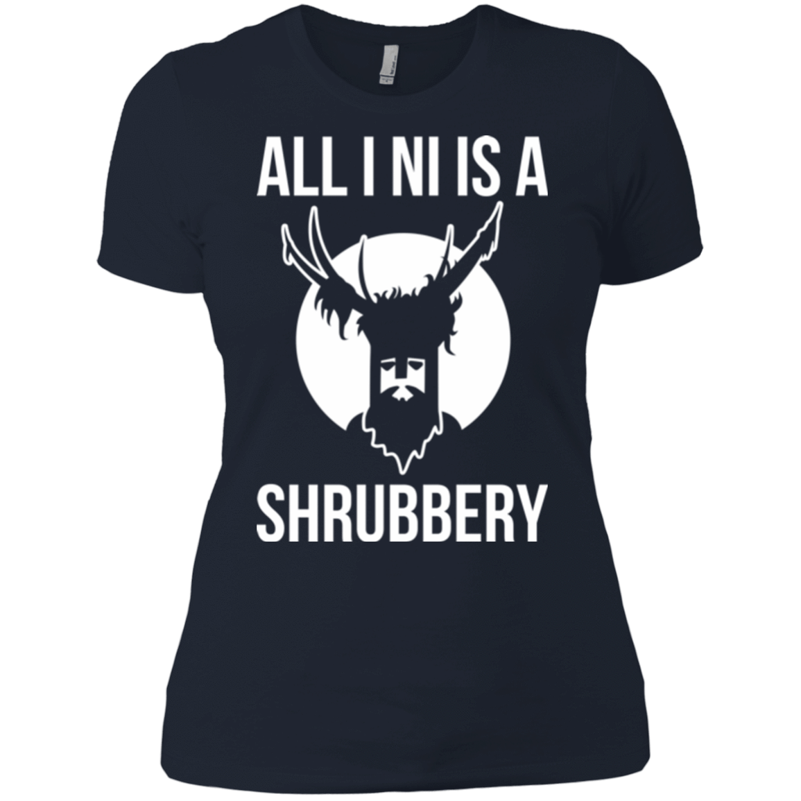 T-Shirts Midnight Navy / X-Small All I Ni Women's Premium T-Shirt