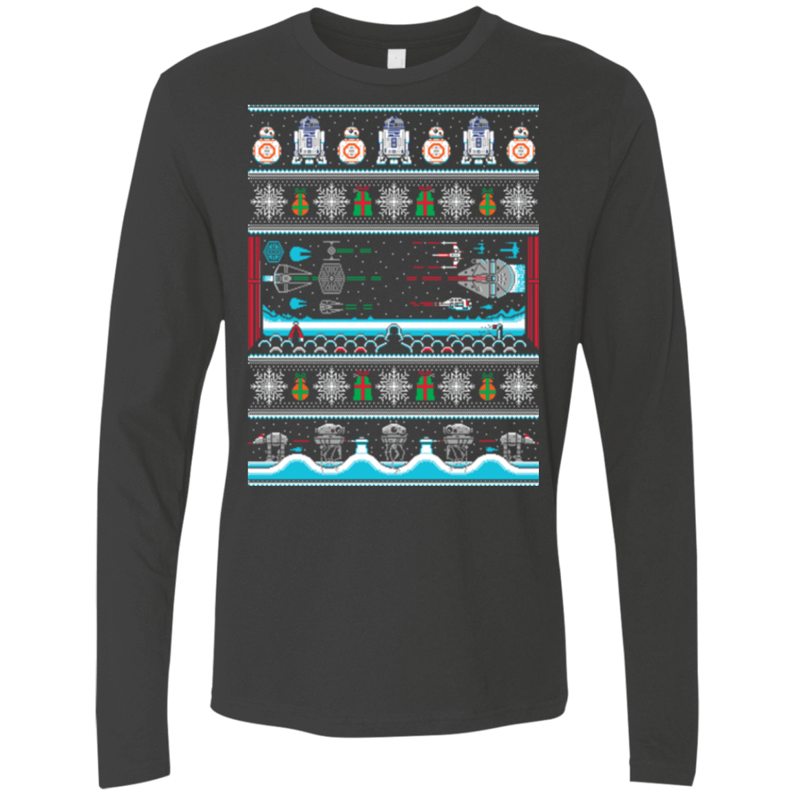 T-Shirts Heavy Metal / Small All I Want 4 Xmas Men's Premium Long Sleeve