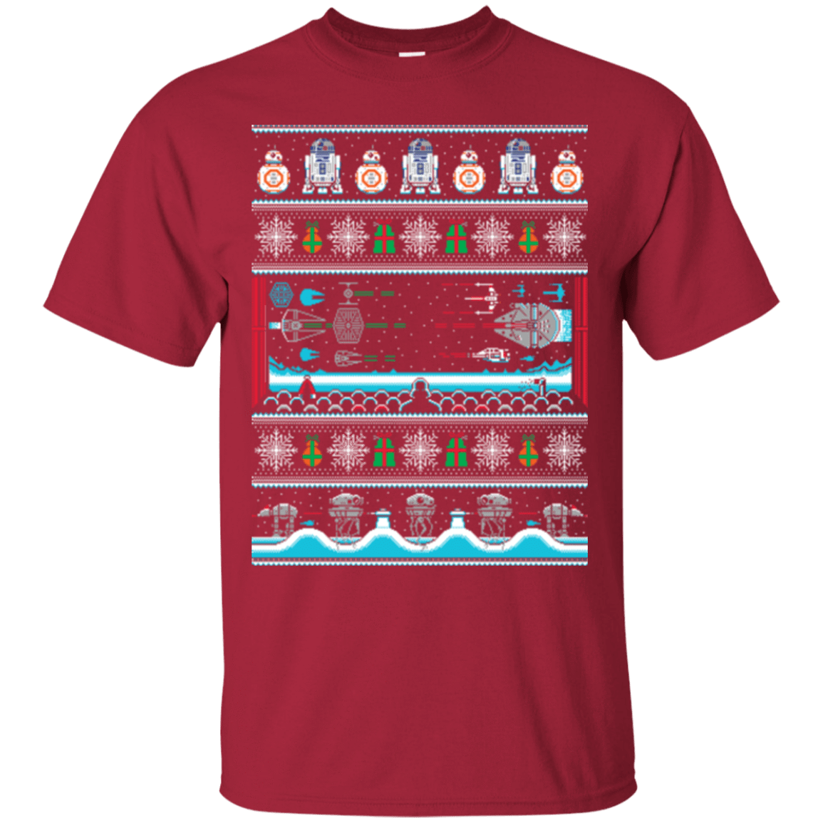 T-Shirts Cardinal / Small All I Want 4 Xmas T-Shirt