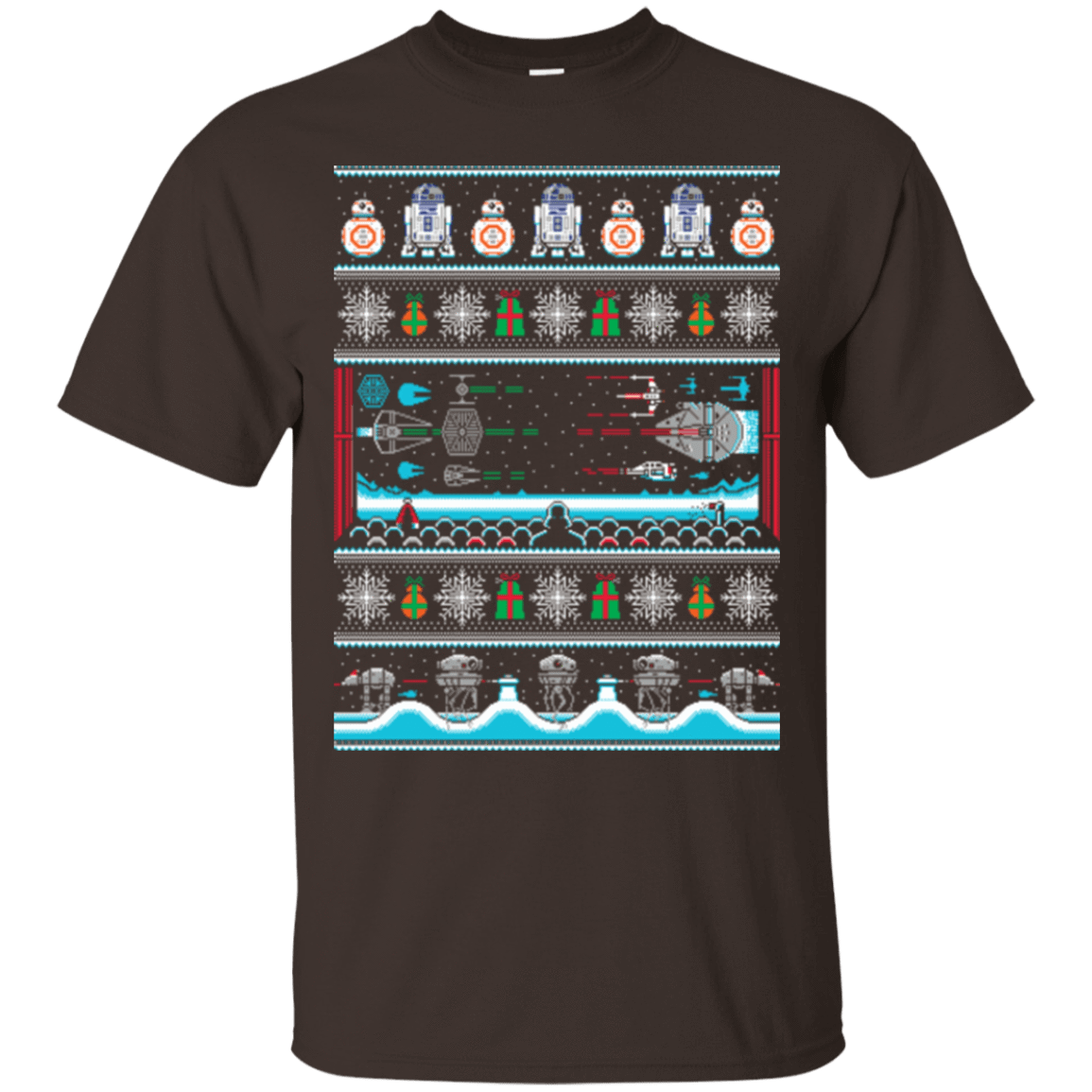 T-Shirts Dark Chocolate / Small All I Want 4 Xmas T-Shirt