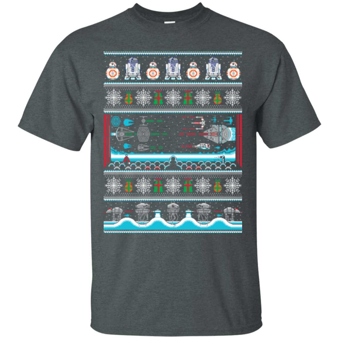 T-Shirts Dark Heather / Small All I Want 4 Xmas T-Shirt