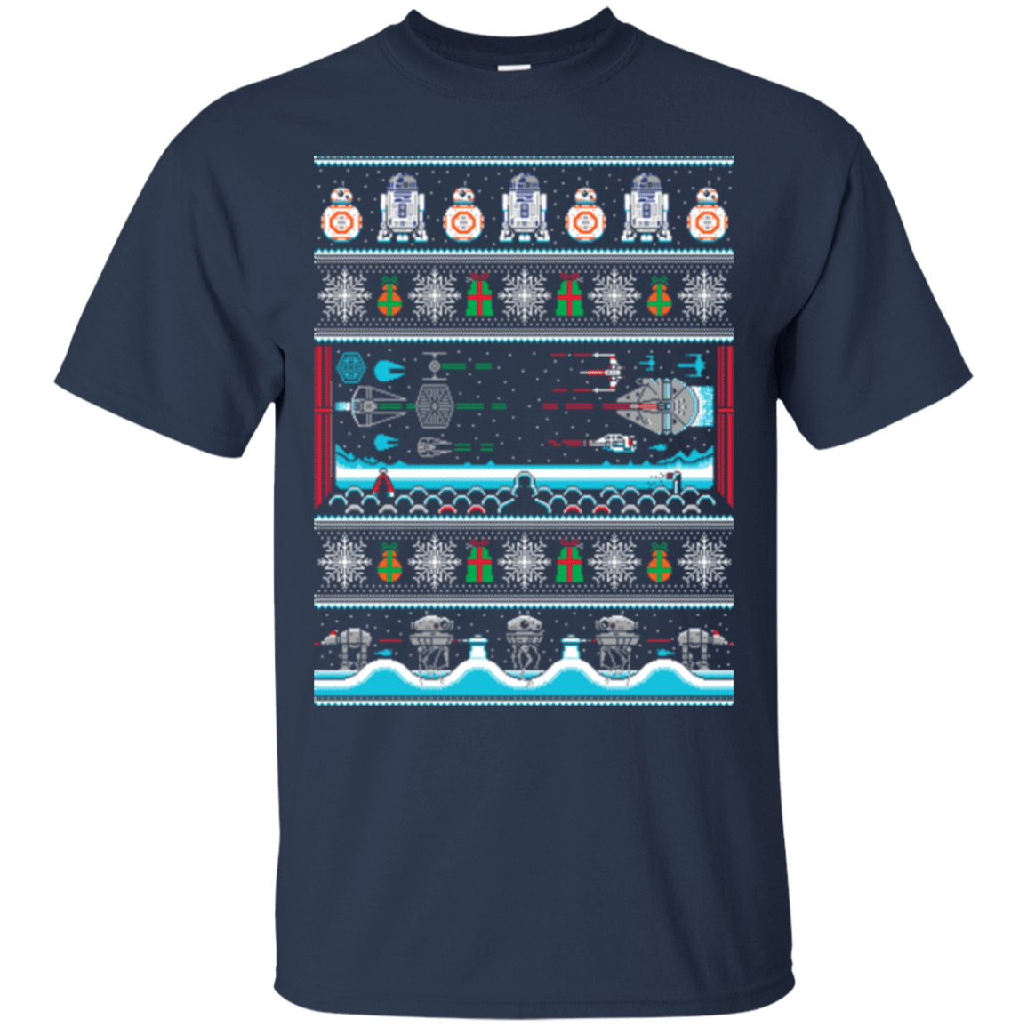 T-Shirts Navy / Small All I Want 4 Xmas T-Shirt