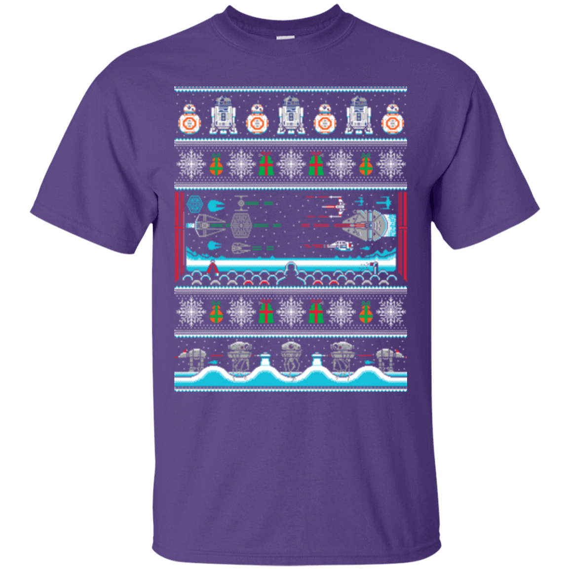 T-Shirts Purple / Small All I Want 4 Xmas T-Shirt