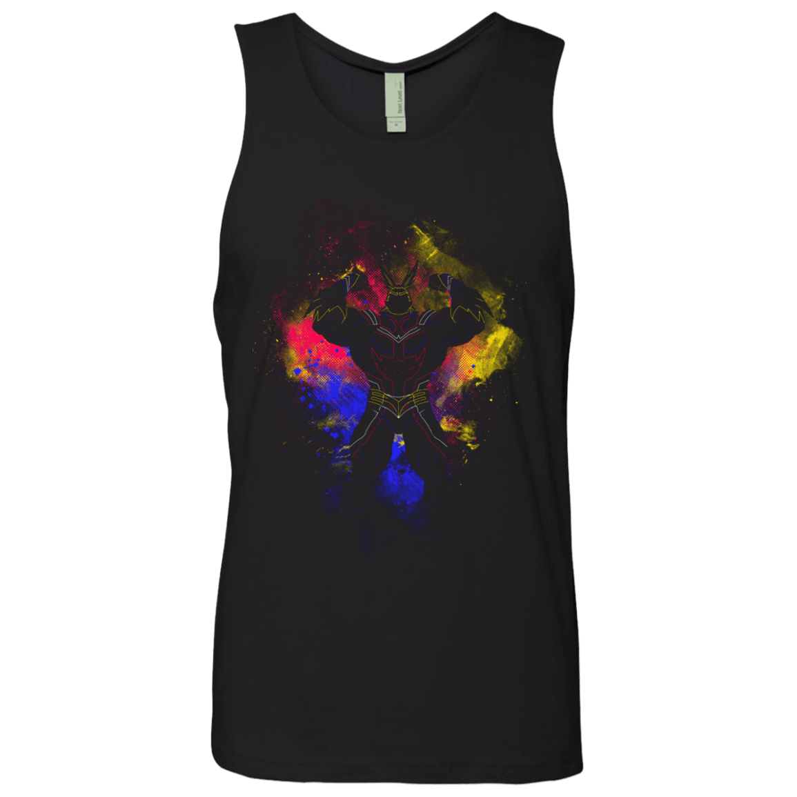 T-Shirts Black / Small ALL MIGHTY ART Men's Premium Tank Top