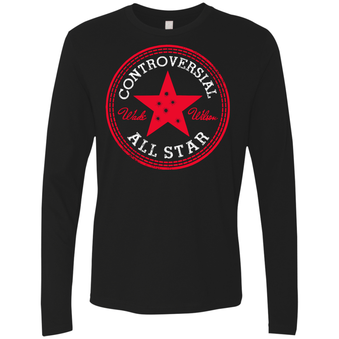 T-Shirts Black / Small All Star Men's Premium Long Sleeve