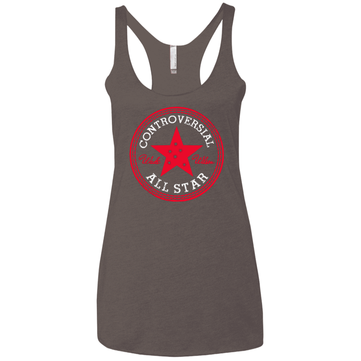 T-Shirts Macchiato / X-Small All Star Women's Triblend Racerback Tank
