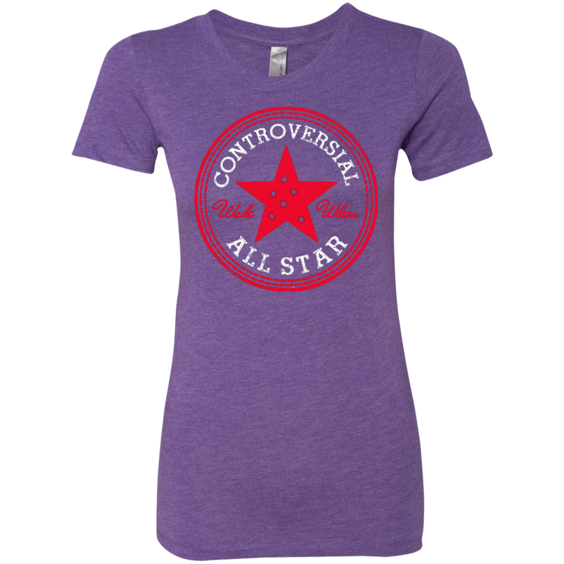 T-Shirts Purple Rush / Small All Star Women's Triblend T-Shirt