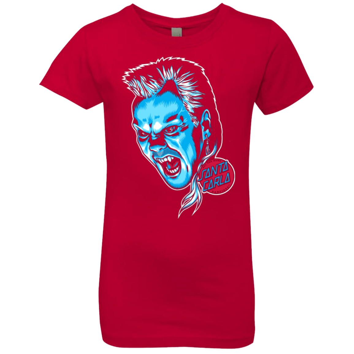 T-Shirts Red / YXS All The Damn Vampires Girls Premium T-Shirt