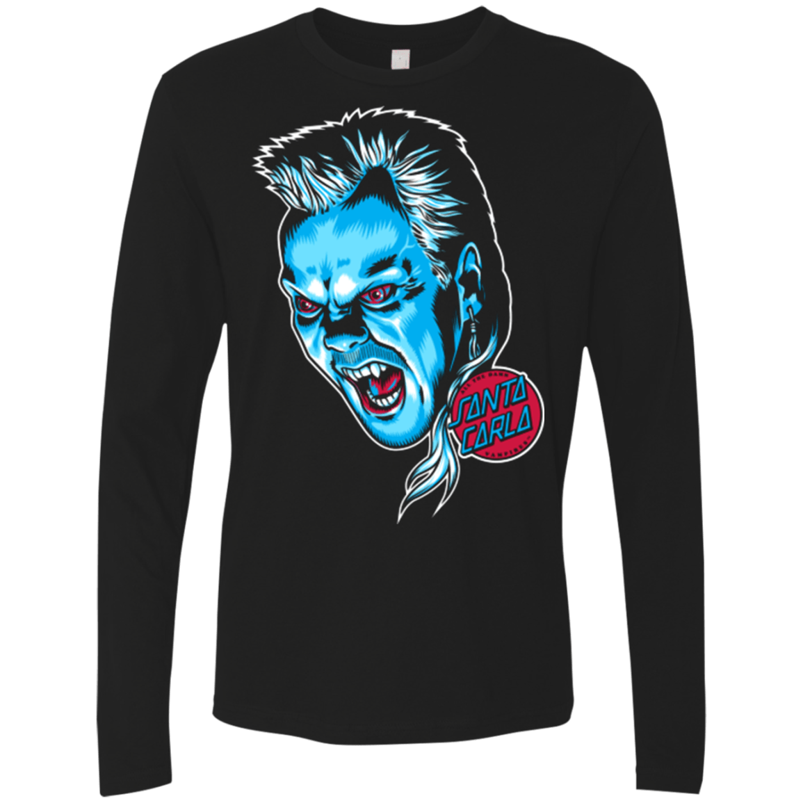 T-Shirts Black / Small All The Damn Vampires Men's Premium Long Sleeve