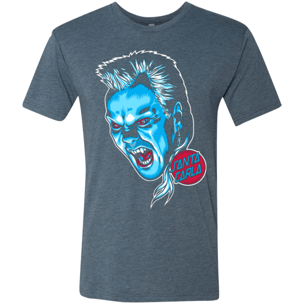 T-Shirts Indigo / Small All The Damn Vampires Men's Triblend T-Shirt