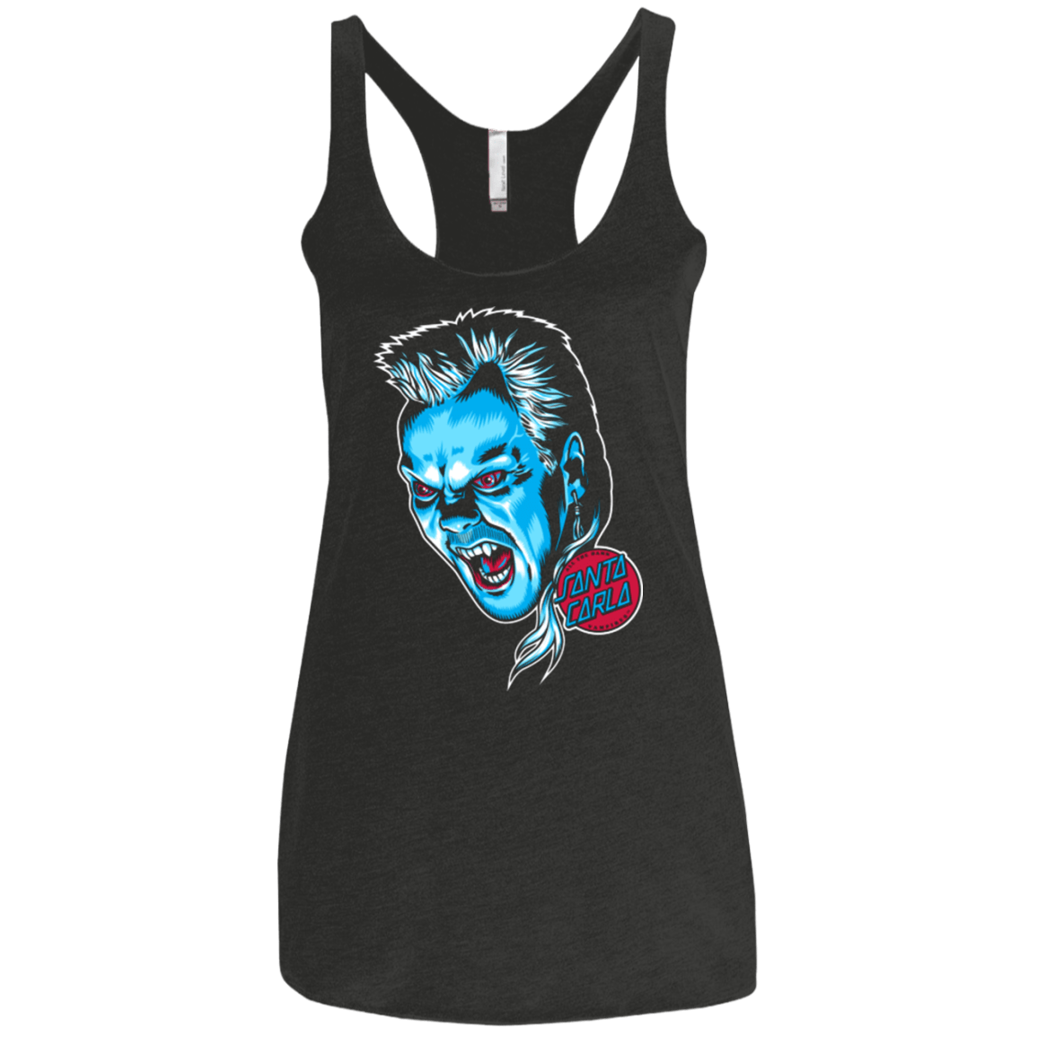 T-Shirts Vintage Black / X-Small All The Damn Vampires Women's Triblend Racerback Tank