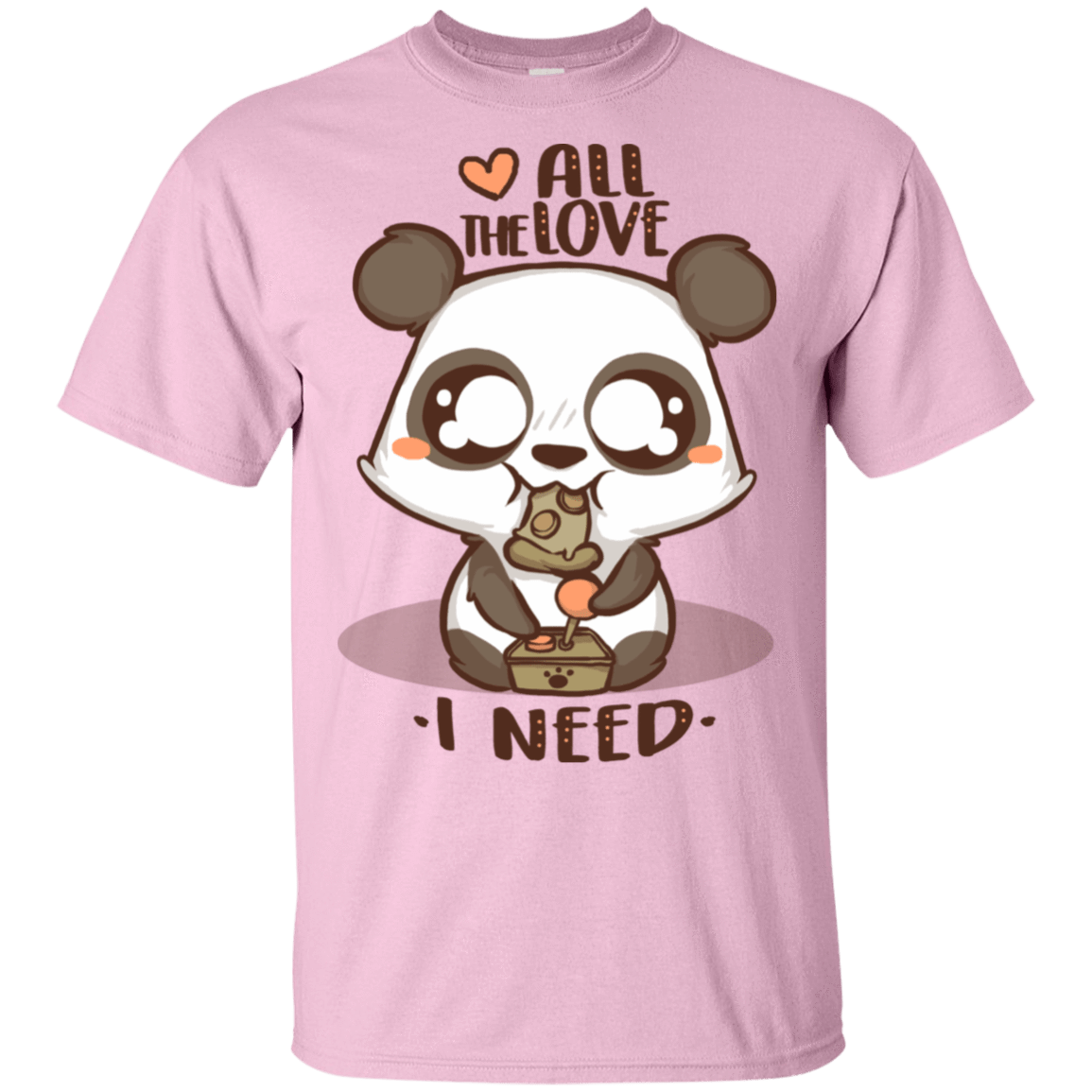 T-Shirts Light Pink / S All The Love T-Shirt
