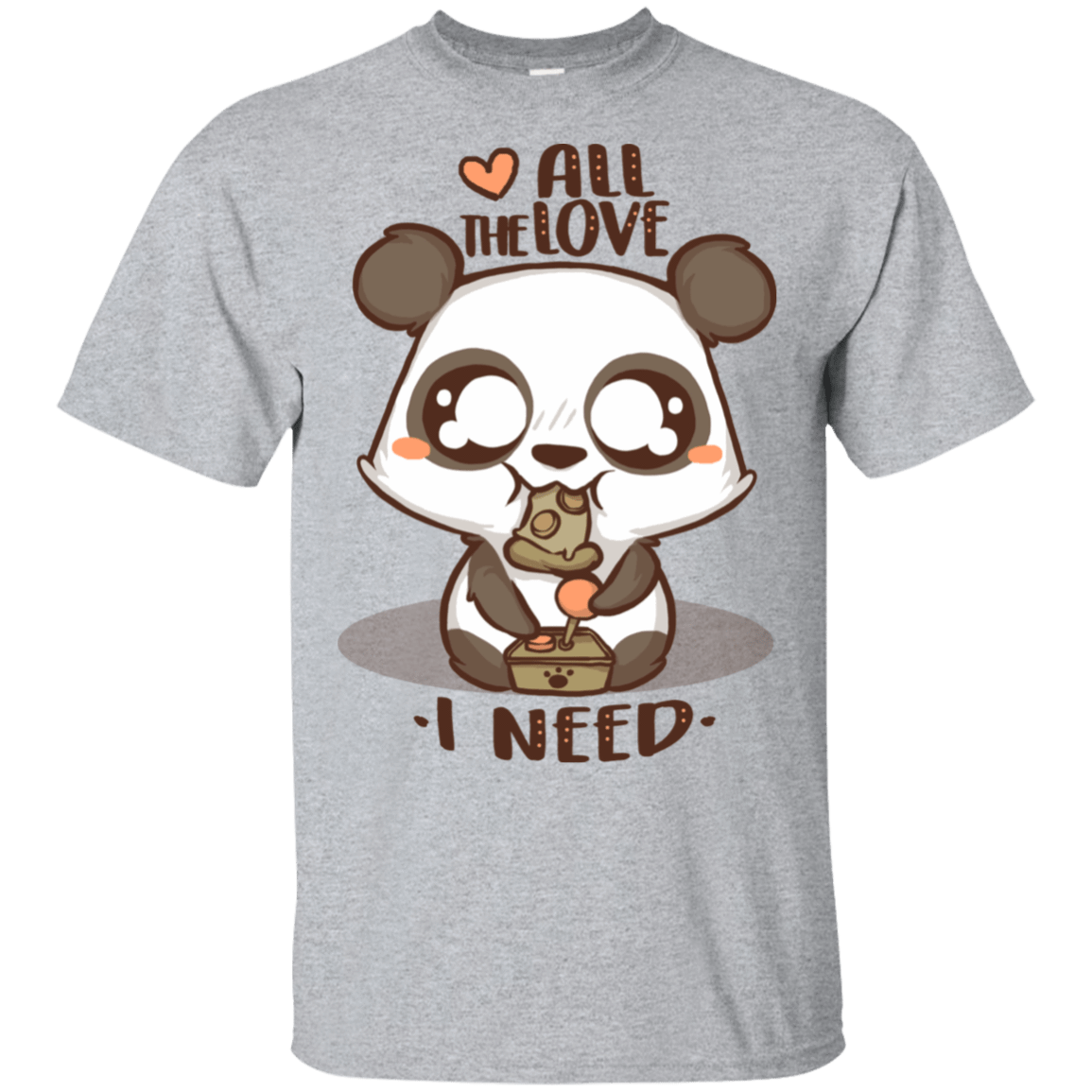 T-Shirts Sport Grey / S All The Love T-Shirt